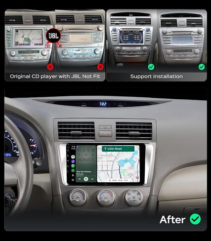 Linux Car Radio Stereo for Toyota Camry 2006-2011 CarPlay & Android Auto in Kuwait
