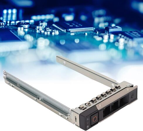 2.5in Hard Drive Tray, SAS SATA Interface, 2.5in Metal Material Silver HDD Tray with 4 Screws Supplied for R740, for R740XD, for R940, for R640, for R540, for R440, for R240 in Kuwait