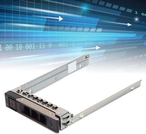 2.5in Hard Drive Tray, SAS SATA Interface, 2.5in Metal Material Silver HDD Tray with 4 Screws Supplied for R740, for R740XD, for R940, for R640, for R540, for R440, for R240 in Kuwait