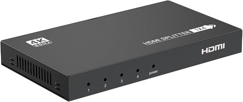 1x4 HDMI Splitter 1 in 4 Out 4K@60Hz in Kuwait