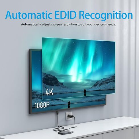 1x4 HDMI Splitter 1 in 4 Out 4K@60Hz in Kuwait