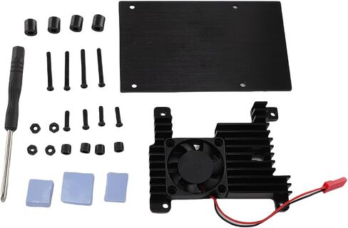 Aluminium Alloy Development Board Enclosure Case, Fit for Orange Pi 3B with Passive Cooling Fan and Thermal Pads in Saudi Arabia