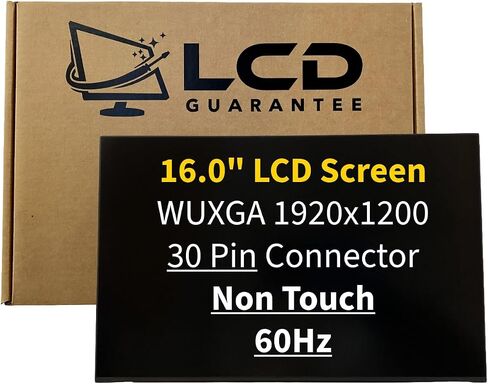 Laptop LCD Screen Replacement 16" WUXGA FHD+ 60Hz Non Touch No Bottom Tab – Compatible with HP OEM Part Numbers (N98656-001) in Kuwait