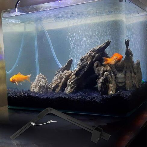 2pcs Adjustable Aquarium Light Stand Riser Mount for Fish Tank Lamps in Kuwait