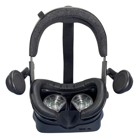 For Valve Index magnetic widening PU leather mask replacement stand, light-blocking nose pad VR accessories Anti-Leakage Nose Guard Lens Cover Pressure-Relief VR Face Bracket (2) in Kuwait