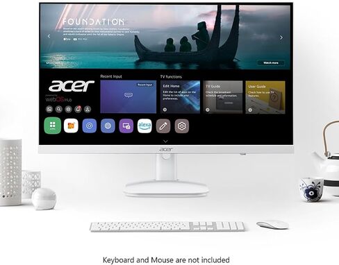 Acer 23.8" IPS FHD 1920x1080 Smart Monitor WebOS KS242Y G0wemiix in Kuwait
