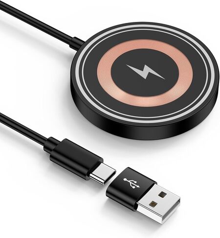 15W Magnetic Wireless Charger for Samsung, USB-C/A Magsafe Charger Pad in Kuwait