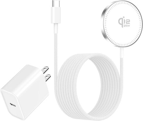 [Apple MFi Certified] 25W Magnetic Wireless Charger Apple Mag Safe Charger in Kuwait