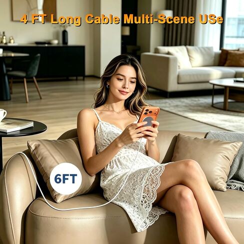 [Apple MFi Certified] 25W Magnetic Wireless Charger Apple Mag Safe Charger in Kuwait