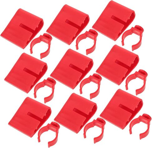15pcs Aquarium LED Light Holder Clip Plastic Multiangle Clamp 23-28mm in Kuwait