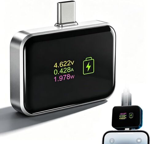 Smart Auto Stop Charging Adapter,140w Intelligent Power Cut-Off Protector,Fully Charged Separator,Prevent Overcharging,Universal Fast Charging Adapter for Smartphones Tablet,Real Time Digital Display in Kuwait