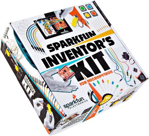 SparkFun Inventor’s Kit for MicroPython - SIK - RP2350 IoT RedBoard - 5 Guided Projects (16 Circuits) with Sensors - OLED - Motors - Robot Build - Solderless STEM Kit in Kuwait