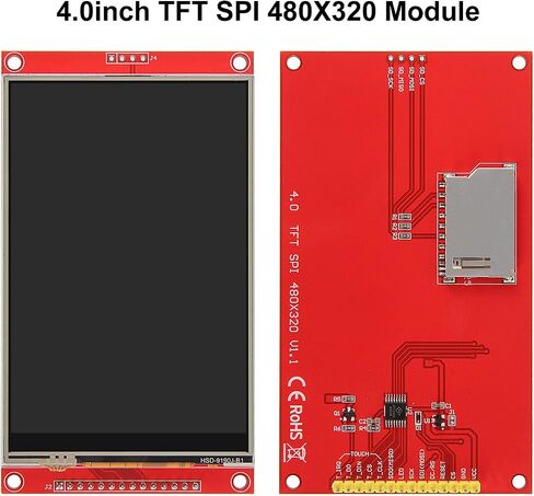 4.0 Inches 480x320 TFT Touch Screen LCD Display Module SPI ST7796S Driver for Arduino R3/Mega2560 in Kuwait