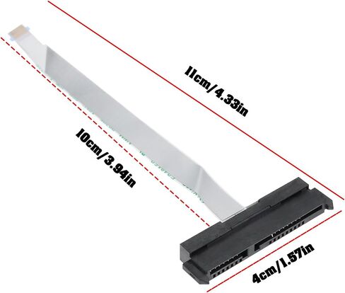 10 Pin SATA Hard Disk Drive HDD Cable Connector L22526-001 L22534-001 6017B0970101 Compatible with HP Pavilion 17-BY 17-CA 17Q-CR 17Q-CS in Kuwait