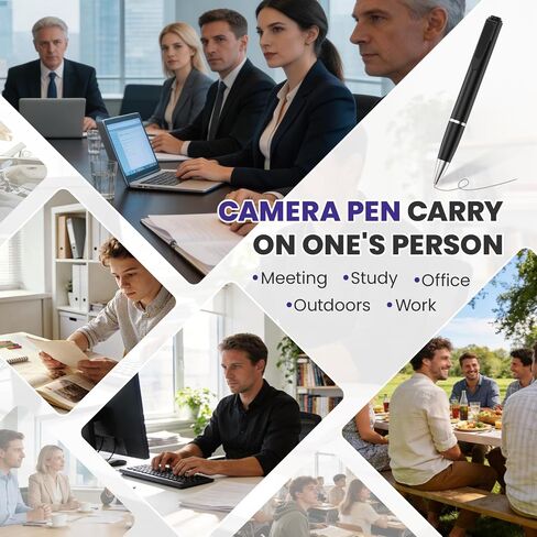 1080P Mini Camera Spy Pen with 64GB in Kuwait
