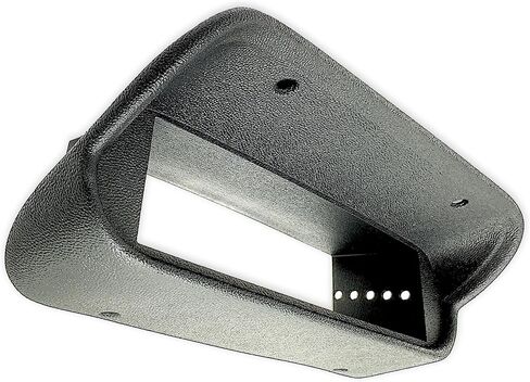 Custom Radio Bezel - for Modern DIN and Touch Screen Head Units - Fits 1967-1968 Ford Mustang & Mercury Cougar - Durable Nylon Material - OEM Fit - Matches Original Texture - Made in USA in Kuwait