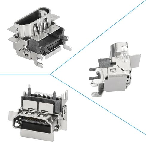 MOUDOAUER 1PCS HDMI Port Connector Socket Replacement for Microsoft for Xbox One S Slim Gaming Device Parts Accessories in Kuwait
