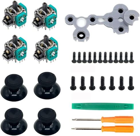 DAGIJIRD Replacement 3D Joystick Analog Sensor Shaft with Screws Kits Set Tool for Xbox in Kuwait