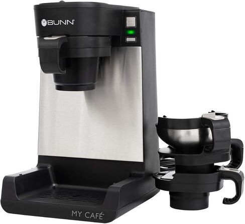 BUNN MCU My Cafe Single Cup Multi Use Coffee Brewer (Black/SST) in Kuwait