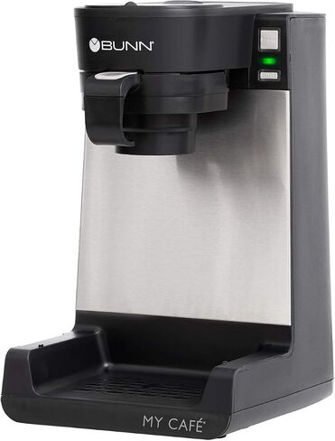 BUNN MCU My Cafe Single Cup Multi Use Coffee Brewer (Black/SST) in Kuwait