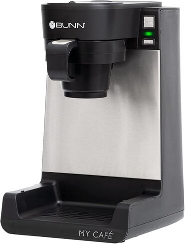 BUNN MCU My Cafe Single Cup Multi Use Coffee Brewer (Black/SST) in Kuwait