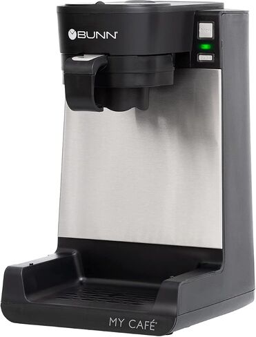 BUNN MCU My Cafe Single Cup Multi Use Coffee Brewer (Black/SST) in Kuwait