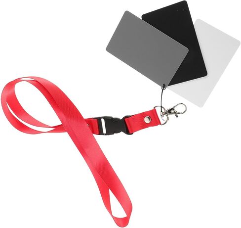 18% Gray Reference White Balance Photography Card Lightweight Waterproof Aluminum Alloy Portable Exposure Guide for Camera Video and Film in Kuwait