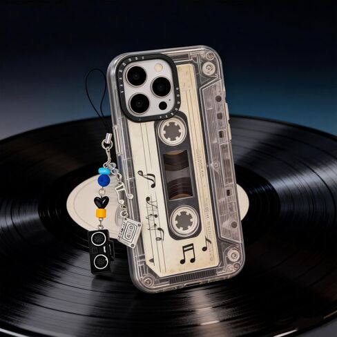 3 pcs Y2K Cute Cell Phone Charm Accessories Aesthetic Music Art Guitar Microphone Bead,Keychain Bag Decor Strap for Women Girl in Kuwait