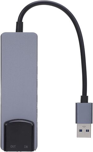 External Sound Card, 5.1 7.1 Channel Noise Reduction USB Audio Adapter with Optical Input Output, for 98 7 8 Vista in Kuwait
