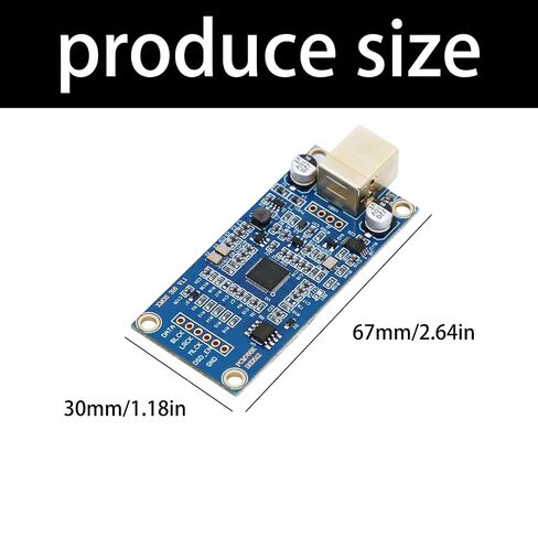 USB Digital Port DSD512 Development Board 32bit 768K Quick Installation Professional Accessories Low Power USB in Kuwait