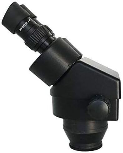Black Binocular Stereo Microscope, 7-45X, Industrial Microscope, Zoom Magnification Head, WD165, 0.5 x 2.0 x 1 Protective Glass (Color : 7 x 45 x White) (3.5 x 90 x White) in Kuwait
