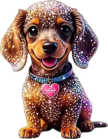 Glitter Dachshund Dog Dust Plug Acrylic Charms for electronic products,Type-C Charging Port Dust Plugs Pendant Compatible with E-Reader Phone Tablet, Gift for Christmas, Birthday, Anniversary Day in Kuwait