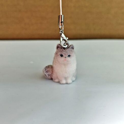 Cat Phone Charm, Cute Phone Charm Strap, Aesthetic Camera Wrist Strap, Kawi Cell Phone Charms Lanyard Accessory in Kuwait