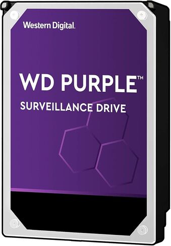 Western Digital 2TB WD Purple Surveillance Internal Hard Drive HDD - SATA 6 Gb/s, 64 MB Cache, 3.5" - WD20PURZ in Kuwait