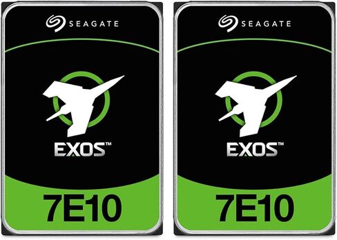 Seagate Exos 7E10 Enterprise 8TB 3.5" 6 Gb/s SATA III Internal Hard Drive Kit 2pack in Kuwait