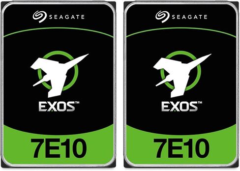 Seagate Exos 7E10 Enterprise 8TB 3.5" 6 Gb/s SATA III Internal Hard Drive Kit 2pack in Kuwait