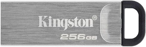 Kingston DataTraveler Kyson 256GB High Performance USB 3.2 Metal Flash Drive | Speeds up to 200MB/s | DTKN/256GB in Kuwait