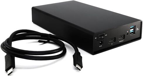 compatily LV22 28TB USB-C 10Gbps External HDD and HUB – Portable Enterprise Hard Drive for Professional Media Creators and Work from Home Office Professionals (with Enterprise HDD, 28TB) (Renewed) in Kuwait