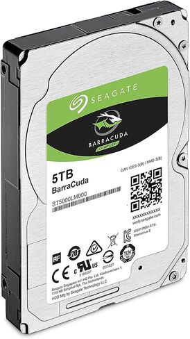 Seagate BarraCuda Internal Hard Drive 5TB SATA 6Gb/s 128MB Cache 2.5-Inch 15mm (ST5000LM000) (Renewed) in Kuwait