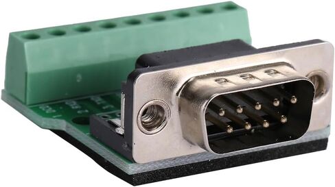 DB9 9Pin Terminal Male Adapter RS232 Serial Breakout Board for Electronics DIYers in Kuwait