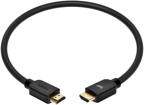 Monoprice 8K Certified Ultra High Speed HDMI Cable - 8K60Hz 4K120Hz 48Gbps HDR VRR VW-1 Rated 1.5ft Black in Kuwait