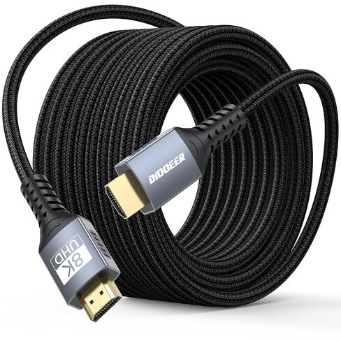 Long HDMI Cable 25 FT, 8K HDMI 2.1 Cord 48Gbps Ultra High Speed in Kuwait