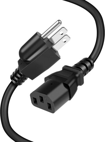 AC Power Cord for Samsung Lg Panasonic Dynex Philips Toshiba LCD TV 6Ft Universal 3 Prong Computer Power Cord Replacement [UL Listed] in Kuwait