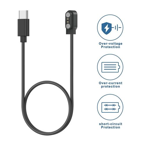 Mugust Charger for VeryFit Smart Watch - IDW26, IDW25, IDW23, IDW21, IDW19, IDW17, IDW16, IDW15, IDW13, ID205L, ID206-1.6ft USB C Magnetic Charging Cable in Kuwait