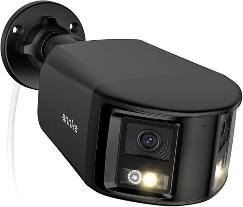 ANNKE FCD800 4K 8MP Dual-Lens PoE Security Camera, 2mm 180 °Wide Angle in Kuwait