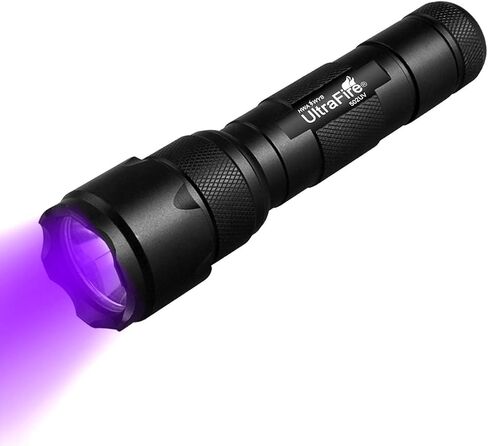 ULTRAFIRE 502UV 395-405 nm Black Light UV Flashlight Zoomable in Kuwait
