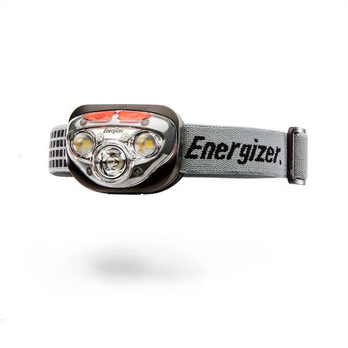 Energizer Vision HD+ LED Headlamp, Water Resistant Bright Headlamp with Digital Focus, Camping Gear and Emergency Light, Batteries Included, Pack of 1 in Kuwait