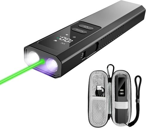 1300 Lumens Rechargeable Work Light with Green Laser, UV & Side Lamp in Kuwait