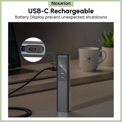 1300 Lumens Rechargeable Work Light with Green Laser, UV & Side Lamp in Kuwait