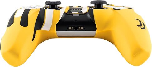 Qubick Controller Skin Juventus Paint Bleed (PS5) - Yellow Silicone Anti Slip in Kuwait